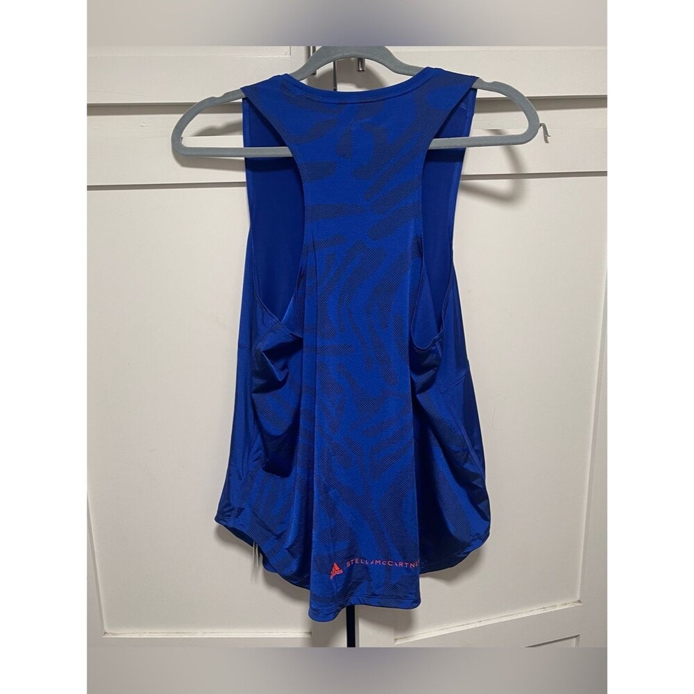 Stella McCartney Adidas Tank top blue Sz M NWT - Picture 6 of 10